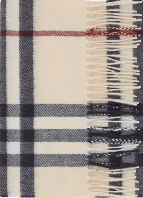 Burberry Beige Cashmere Scarf