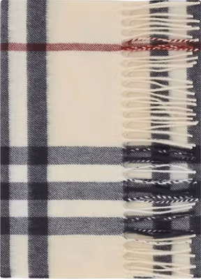 Beige Cashmere Scarf