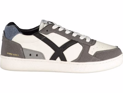 Bianco Polyurethane Men Sneaker