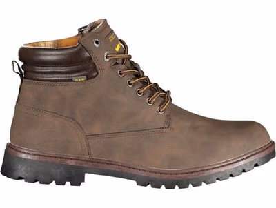 Marrone Poliuretano Mens Sneaker Boot