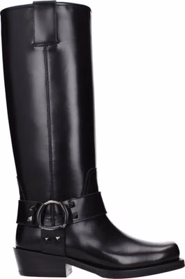 Black Leather Boots