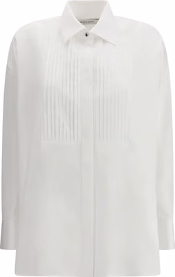 White Cotton Dress Shirt