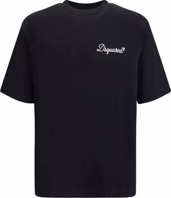 Black Cotton T-Shirt