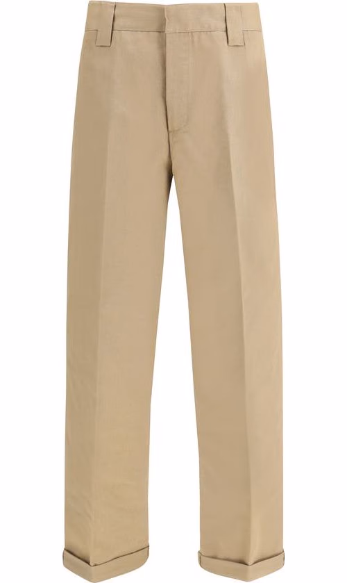 Golden Goose Beige Cotton Chino Pants