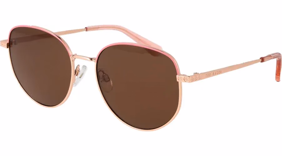 Ted Baker Rose Gold Metal Sunglasses