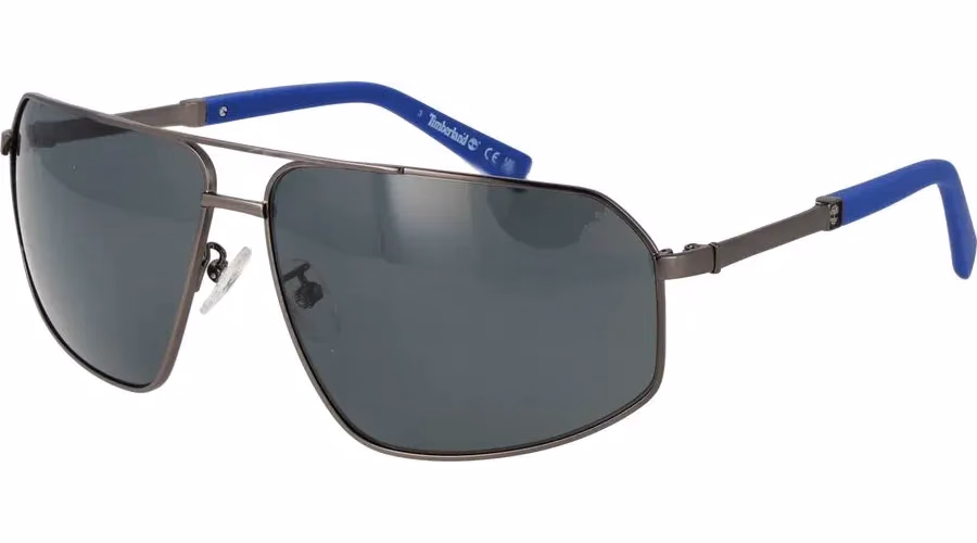 Timberland Gray Metal Sunglasses