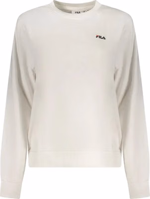 White Cotton Women's Sweatshirt