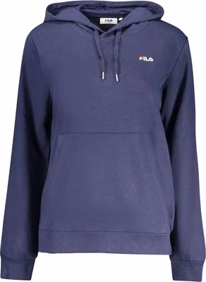 Blue Organic Cotton Womens Hoodie