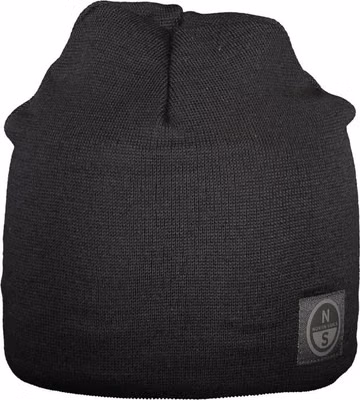 Black Wool Men Cap