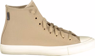 Beige Leather Unisex Sneaker