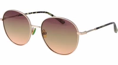 Rose Gold Metal Sunglasses