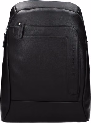 Black Leather Backpack